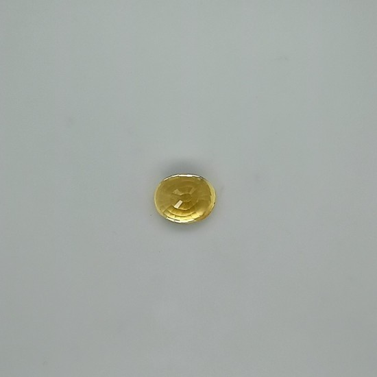 Yellow Sapphire (Pukhraj) 8.23 Ct Certified Yellow Sapphire (Pukhraj) 8.23 Ct Certified